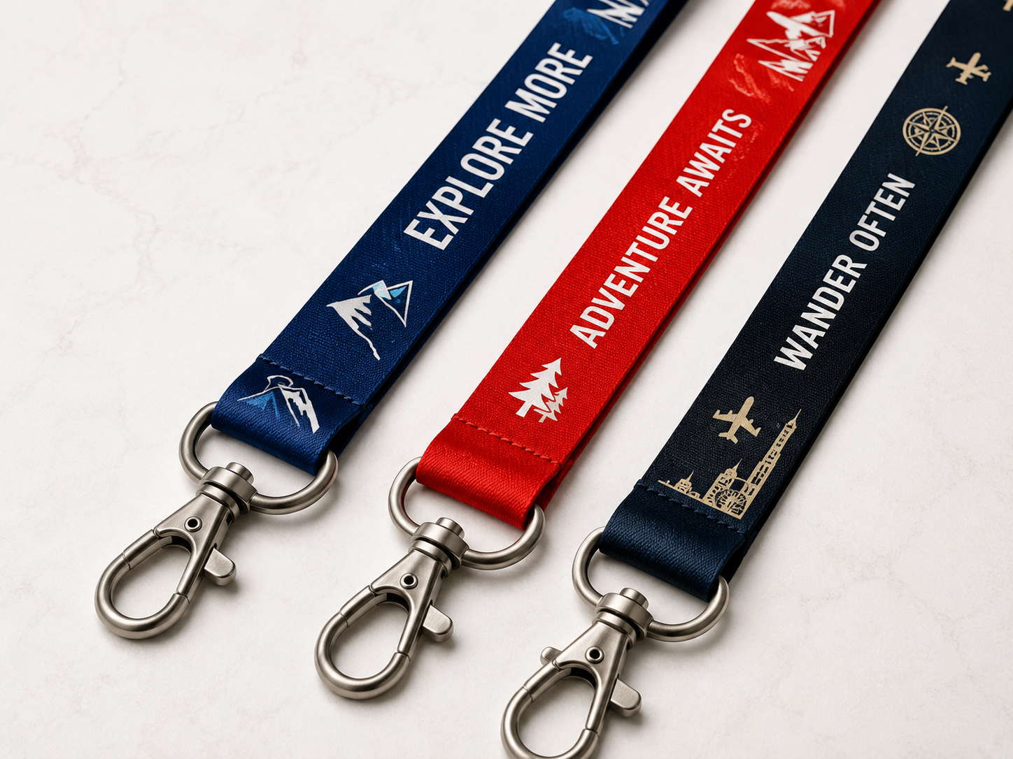 Custom printed lanyards