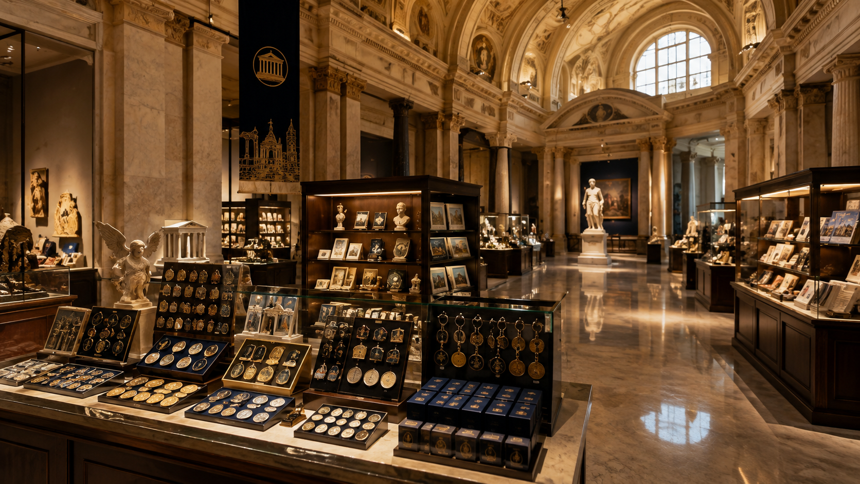 Museum souvenir shop